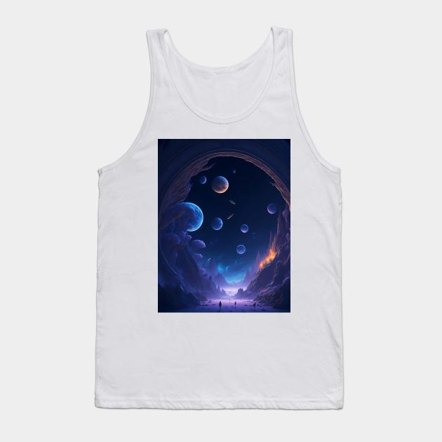 A New Frontier Tank Top by Fanbros_art